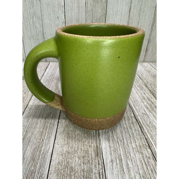 Vtg Style East Fork Pottery Mug Fiddlehead Green Retired Color 4.25" Tall Set 2 - Picture 2 of 10